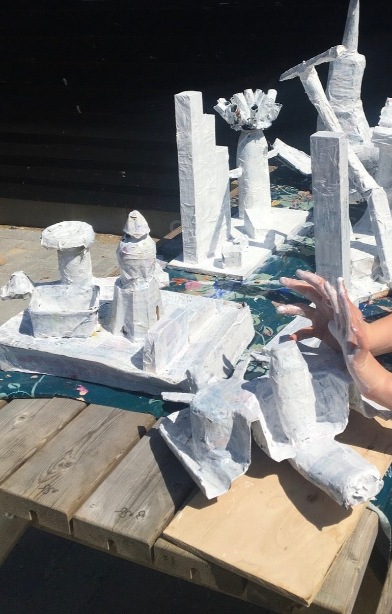"Kunst & kreativitet" - Kreativ sommerferie i Roskilde i uge 32 / Alder 9 - 12 år